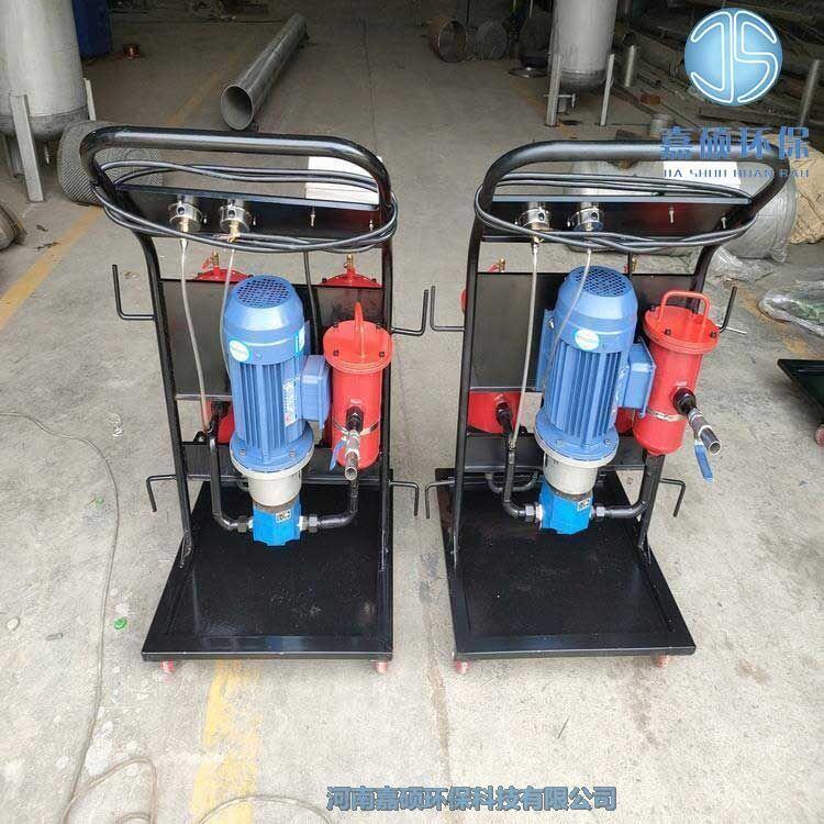 嘉碩環(huán)保LYC-50B移動(dòng)式濾油機(jī) 液壓油三級(jí)除雜加油機(jī)