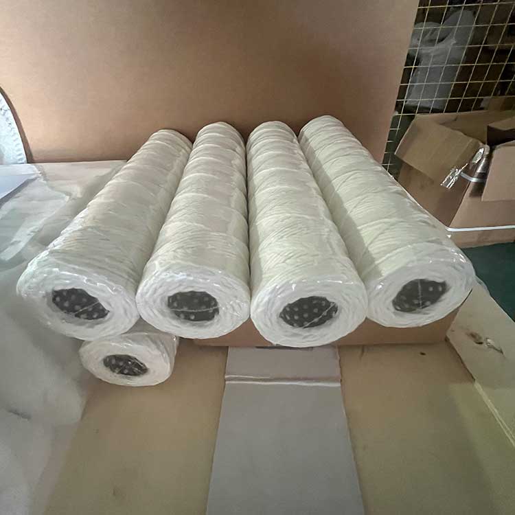 嘉碩環(huán)保生產(chǎn)供應(yīng)脫脂棉線繞濾芯 10寸不銹鋼骨架 水過濾